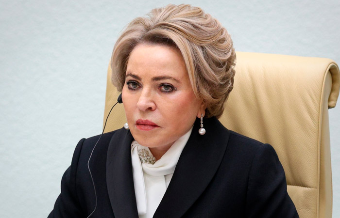 Матвиенко призвала бороться в судах с задержаниями российских нефтетанкеров