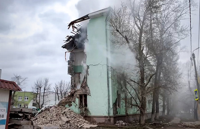 Один пострадавший при обрушении подъезда в Сызрани остается в тяжелом состоянии