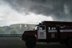 В Туапсе ликвидировали открытое горение на морском терминале