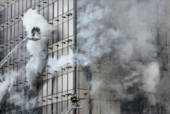 Число жертв пожара на севере Москвы увеличилось до пяти