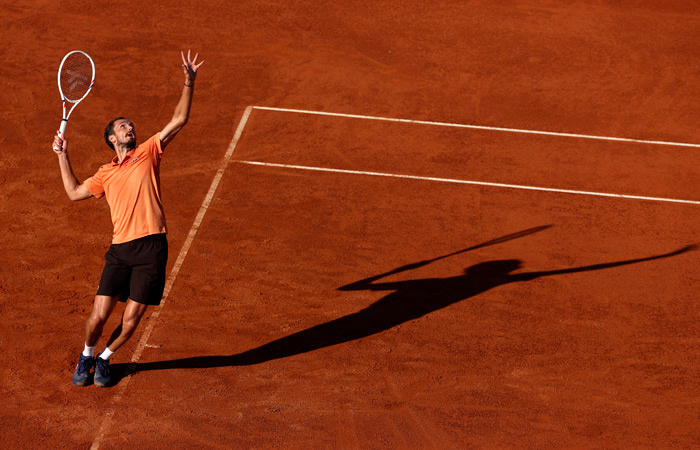 Даниил Медведев вышел в четвертьфинал турнира Masters в Риме
