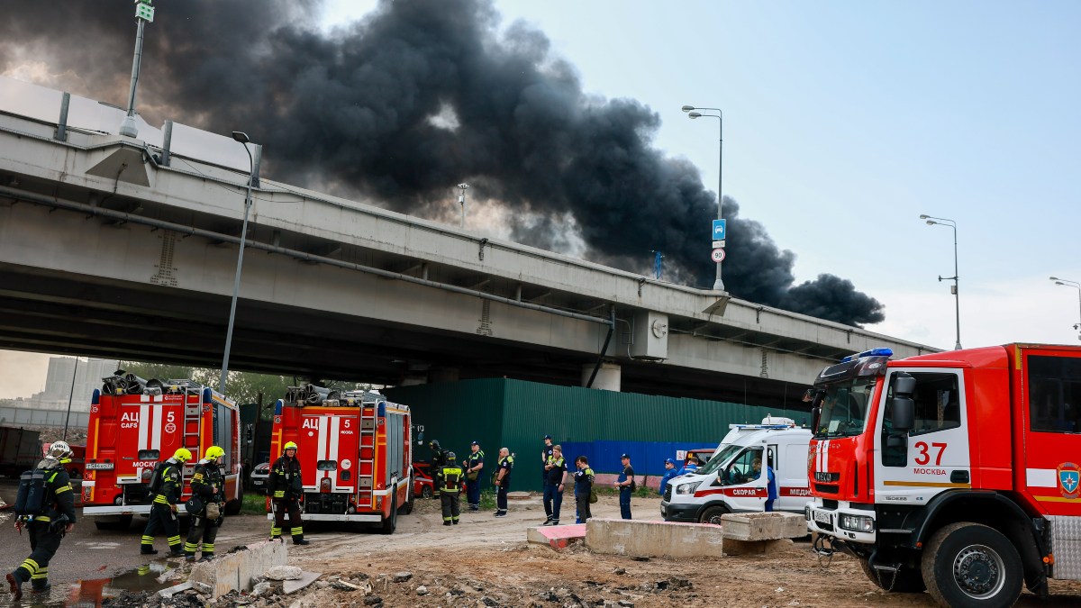 Пожар в Москве у Северо-Восточной хорды ликвидирован