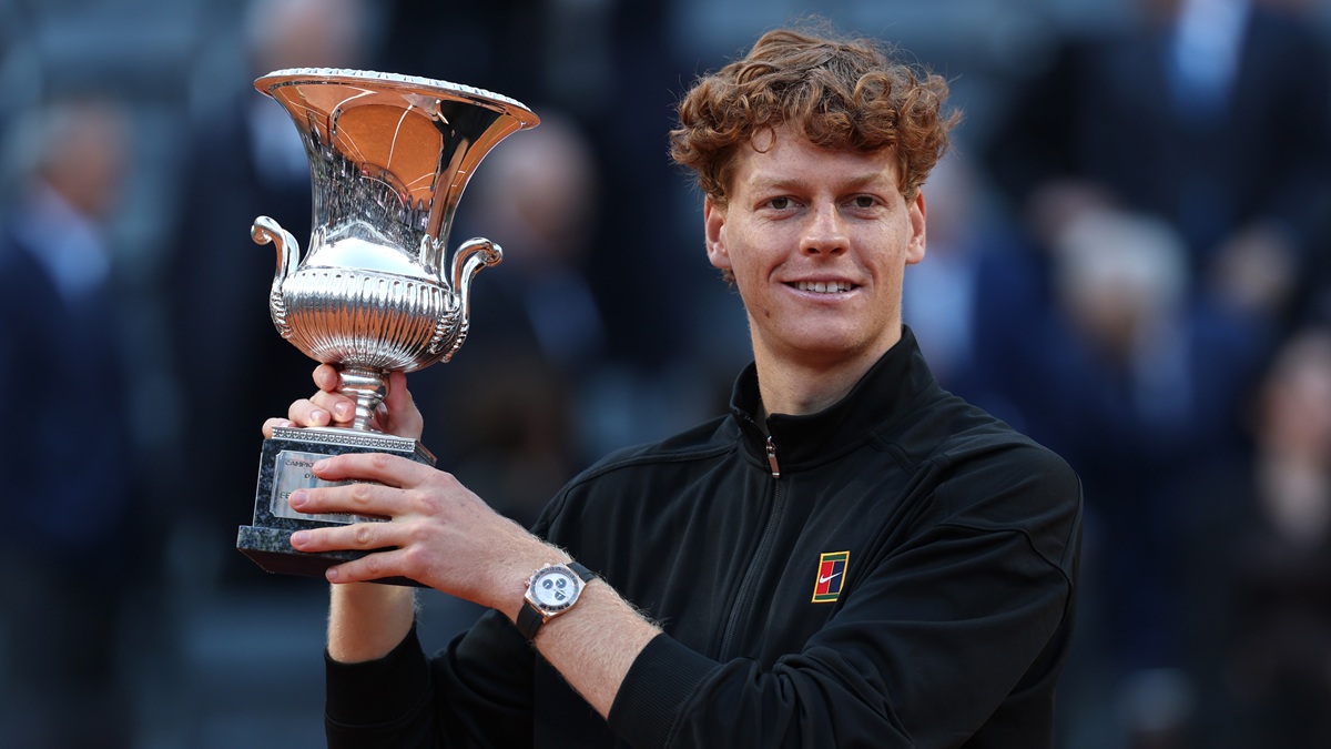 Синнер выиграл турнир в Риме и покорил "Золотой карьерный Masters"