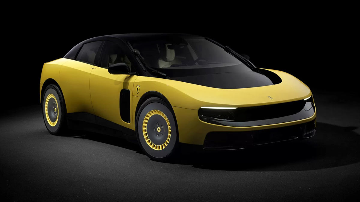 Ferrari представила свой первый полностью электрический автомобиль