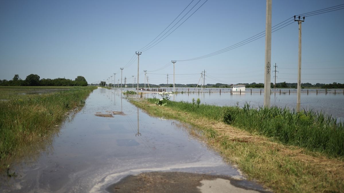 Уровень воды снизился в реках Кубани