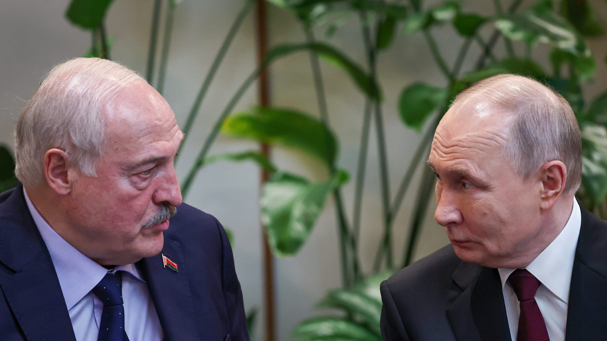 На Валдае началась встреча Путина и Лукашенко