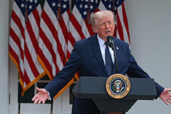 Трамп подтвердил звонок Инфантино с просьбой отменить отстранение игрока сборной США
