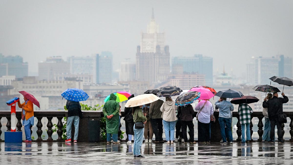 Осадки в Москве продолжатся до четверга