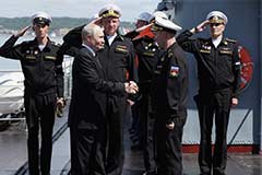 Президент России заявил на учениях ТОФ, что в регион просачивается НАТО