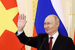 Путин заявил о планах ввести безвизовый режим для граждан Вьетнама