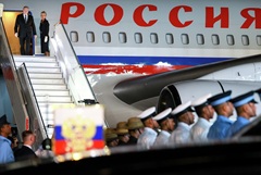Путин прибыл в Индию для участия в саммите БРИКС