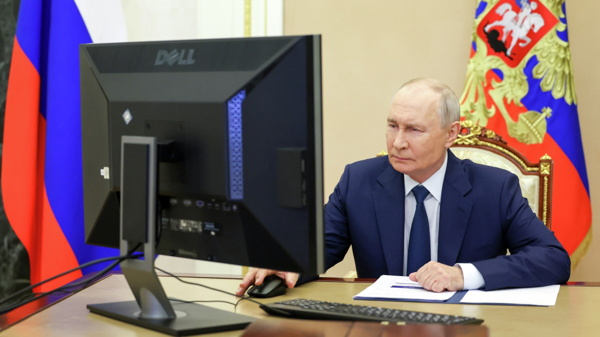 Путин дистанционно проголосовал на выборах