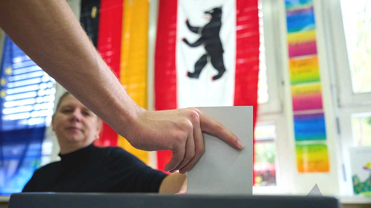 В Германии проходят выборы в парламент Берлина и Мекленбурга-Передней Померании