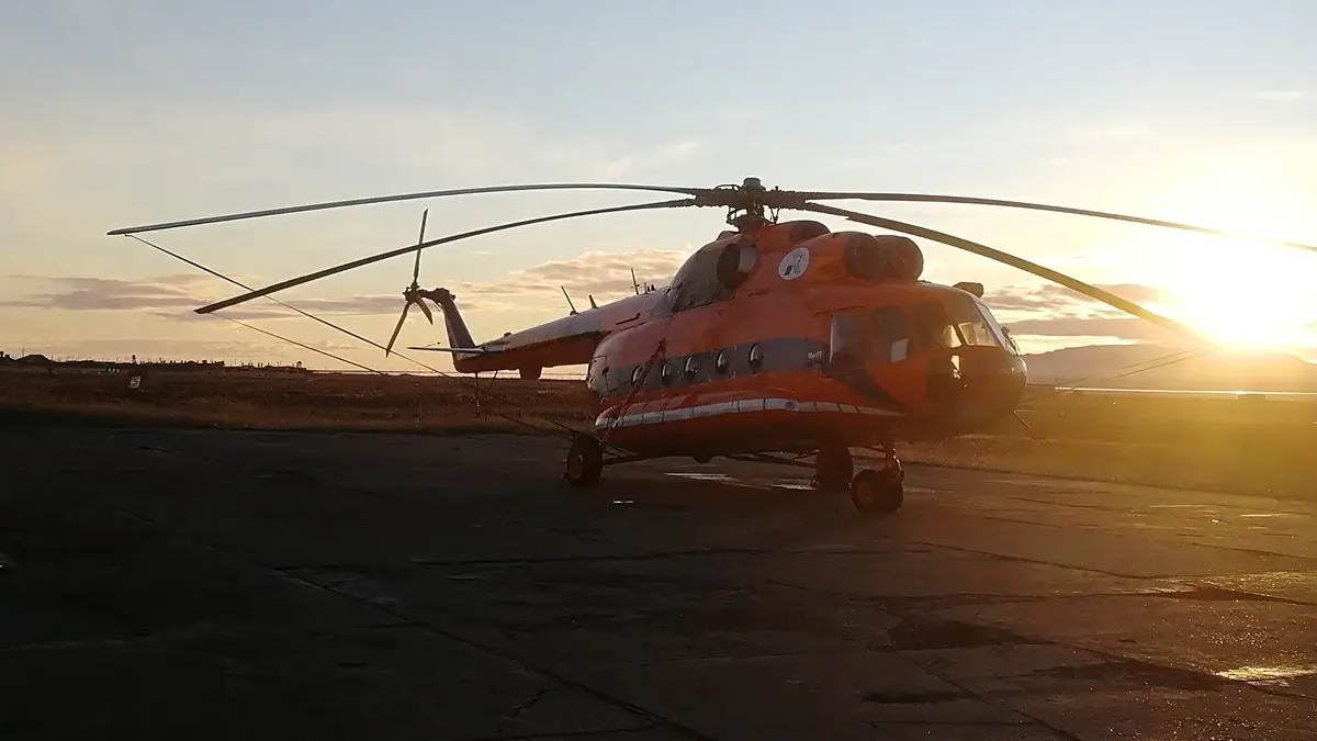 Вертолет Ми-8 совершил жесткую посадку на юге Камчатки, пострадавших нет