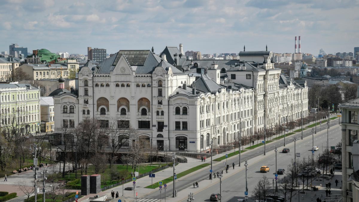Завершается реставрация Политехнического музея в Москве